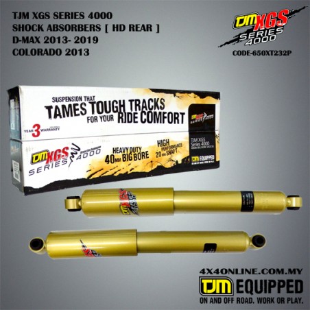 DMAX 12-20 / COLORADO TJM XGS SERIES 4000 REAR HD