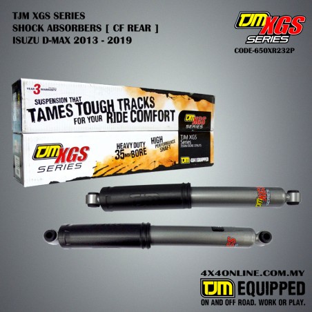 D-MAX 13-19 TJM XGS SERIES REAR CF 650XR232P