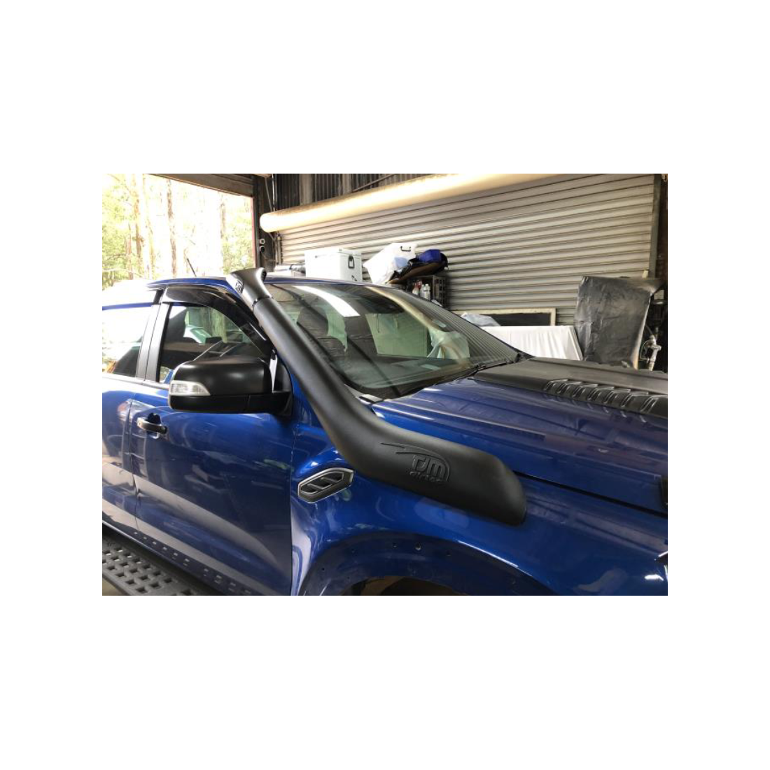 TJM AIRTEC SNORKEL WEDGETAIL POLYETHYLENE BLACK KIT FORD RANGER RAPTOR 2018+