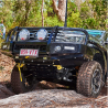 TJM OUTBACK BULL BAR BLACK STEEL T13-TOYOTA HILUX REVO ROGUE