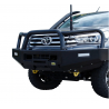 TJM TRADESMAN BULL BAR BLACK STEEL T15 - TOYOTA HILUX REVO ROGUE