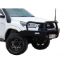 TJM TRADESMAN BULL BAR BLACK STEEL T15 -TOYOTA HILUX ROCCO