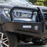 TJM OUTBACK BULL BAR BLACK STEEL T13-TOYOTA HILUX ROCCO