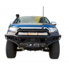 TJM CHASER BULL BAR BLACK STEEL T22-FORD RANGER T6-T7-T8