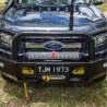 TJM TRADESMAN BULL BAR BLACK STEEL T15- FORD RANGER 2015-2018