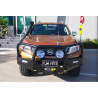 TJM TRADESMAN BULL BAR BLACK STEEL T15 - NISSAN NAVARA NP300 2015-2020