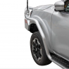 TJM SIDE BAR MODULAR STEEL BLACK 63MM - BRUSH BAR - NISSAN NAVARA NP 300 2015-2022 PRO4X