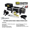 TJM PRIME ELECTRIC WINCH 12000LB SYNTHEIC ROPE