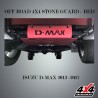 ISUZU D-MAX 2013 -2017 STONE GUARD -RED