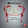 TOYOTA HILUX REVO SPACE ARM -RED
