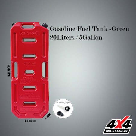 Gasoline Fuel Tank Red - 20 liters