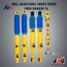 FORD RANGER T6 BULL 4X4 ADJUSTABLE SHOCK SERIES