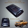 NAVARA NP300 FRONT SCOOP V2 MATT BLACK BIG