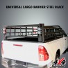 UNIVERSAL CARGO BARRIER STEEL BLACK