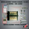 SWITCH ASSEMBLY WIRING DIARAM(12-24V) 8CONTROL-UWL-SAWD8