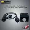 Winch Control Box Plug Extension Lead & Plug Mount Part No 946TQEXT500