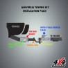 TOW BAR MOUNT - CLIPS AND PINS