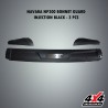 NAVARA NP300 BONNET GUARD BLACK 3 PCS