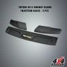 MITSUBISHI TRITON 2015 BONNET GUARD BLACK 3 PCS