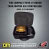 TJM AIR COMPRESSOR COMPACT TWIN